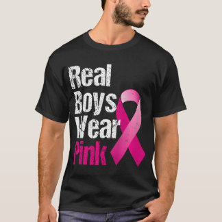 Kids Breast Cancer Shirts For Kids Real Boys Wear 