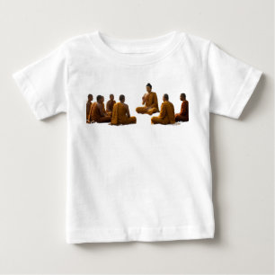 Kids Buddha Art Religious T-Shirt - Peaceful Gathe