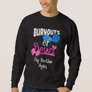 Kids Burnouts Or Bows Big Brother Again Gender Rev Sweatshirt