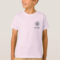 Kids Cali Vibes Compass Graphic Tee Boys West Coas