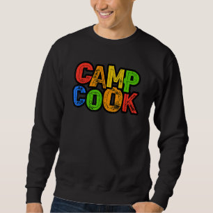 Kids Camp Cook 2022 Summer Campfire Chef Crew Rain Sweatshirt