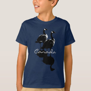 Kid's Canada T-shirt Canada Geese Kid's Souvenir