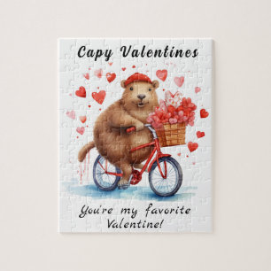 Kids Capybara's Valentine Jigsaw Puzzle