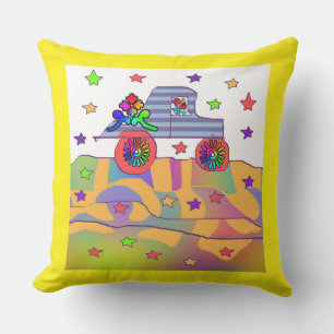 Kids Car Outdoor Patio Cushion