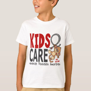 Kids Care 1 Juvenile Diabetes T-Shirt