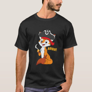 Kids Caribbean Freebooter Toddler Boy Wildlife Fox T-Shirt