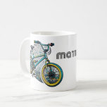 Kids cartoon Bike BMX. Racing adventure boy Coffee Mug<br><div class="desc">Kids cartoon Bike Coffee Mug for boy.</div>