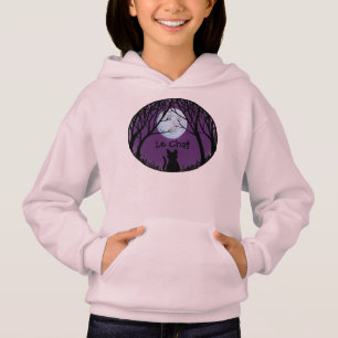 Kid's Cat Lover Hoodie Fat Cat Kid's Sweatshirt