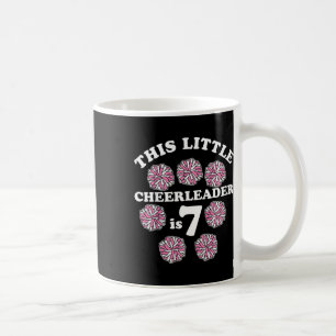 Kids Cheerleader Design For Your 7 Year Old Cheerl Coffee Mug