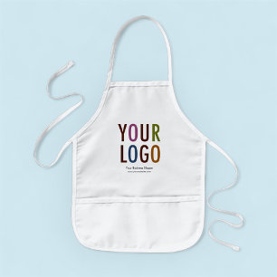 Kids Chef Apron with Company Logo or School Logo