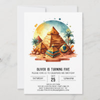 Kids Chic Custom Pyramids Birthday