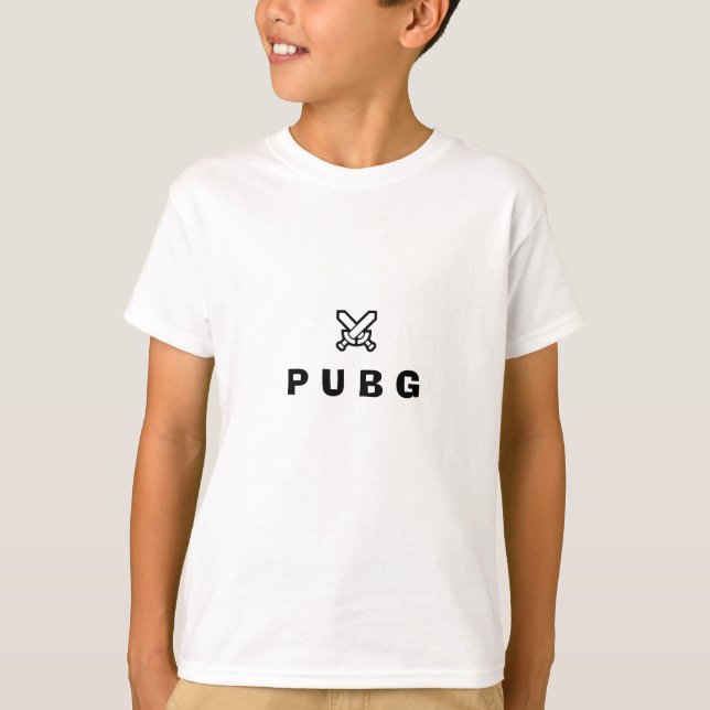 KID'S  Chicken Dinner T-Shirt {P U B G} (Front)