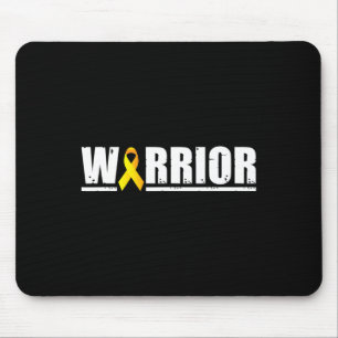 Kids Childhood Cancer Warrior Paediatrics Golden A Mouse Pad