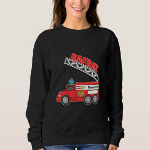 Kids Children's Fire Brigade Fire Engine Fireman N Sweatshirt