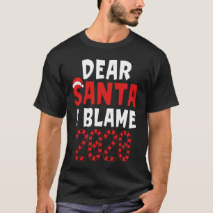 Kids Christmas 2020 Dear Santa I Can Explain T-Shirt