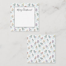 Kids Christmas Cute Snowman in Hats