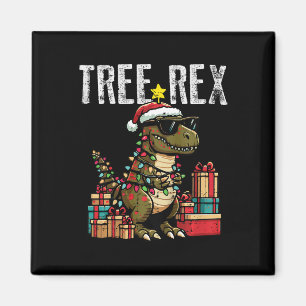 Kids Christmas Dinosaur Tree Rex Xmas Trex Toddler Magnet