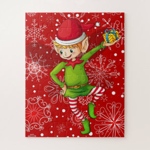 Kids Christmas Elf Puzzle