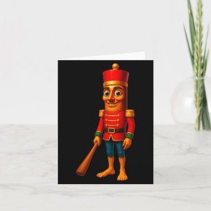 Kids Christmas Pajama Tung Sahur Nutcracker Brainr Card