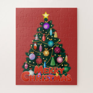 Kids Christmas Tree Puzzle