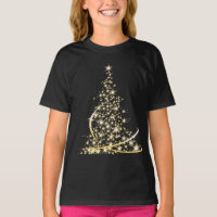 Kids Christmas Tree Sparkling Cute Festive Holiday