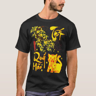 Kids Chuc Mung Nam Moi Tet Quy Mao 2023 Lucky Cut T-Shirt