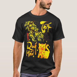 Kids Chuc Mung Nam Moi Tet Quy Mao 2023 Lucky Cut T-Shirt