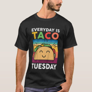 Kids Cinco De Mayo Everyday Taco Tuesday Mexican B T-Shirt