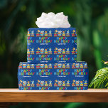Kids Circus Animal Train Cute Custom Boys Birthday Wrapping Paper<br><div class="desc">This adorable custom circus animal birthday themed wrapping paper features zoo animals out on a safari. The train contains a giraffe, elephant, tiger, and a cute hippo above the text Birthday Boy written in orange, green, red, and blue colours. Personalise with your child's name for a kid having a fun...</div>