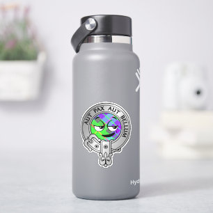 Kids Clan Gunn Crest & Tartan Sticker