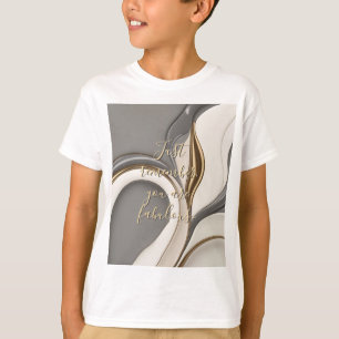 Kids classic t-shirt in stylish graphic