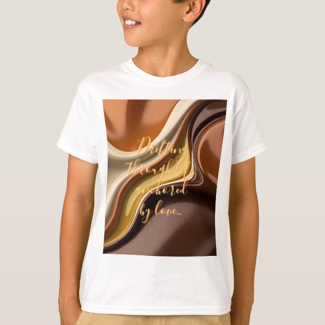 Kids classic t-shirt in stylish graphic (Front)