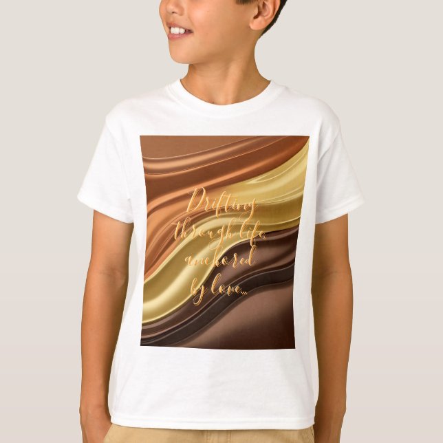 Kids classic t-shirt in stylish graphic (Front)