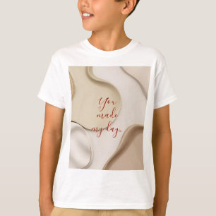 Kids classic t-shirt in stylish graphic