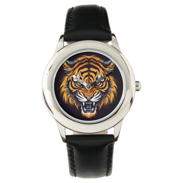 Kids Classic Tiger Watch (Front)