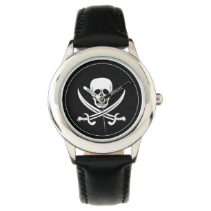 Kids Classic Watch-Pirate Skull Watch