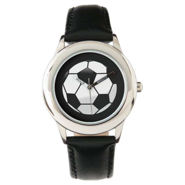 Kids Classic Watch/Soccer Ball Watch (Front)