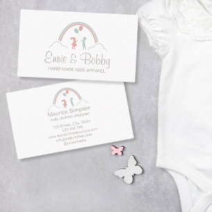 Kids Clothes Apparel Boutique Retail Baby Boutique Business Card