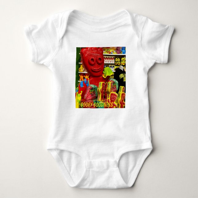 Kids clothes fun baby bodysuit (Front)