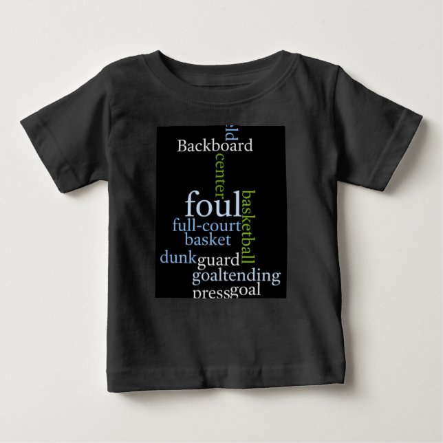 Kids Clothing basketball Baby Bodysuits (Front)