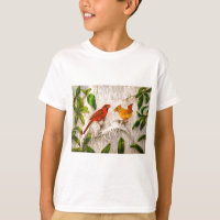 Kids clothing Cardinal birds