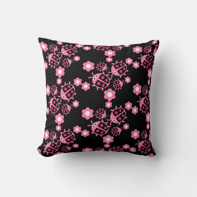 Kids Coccinellidae ladybug  Cushion (Front)