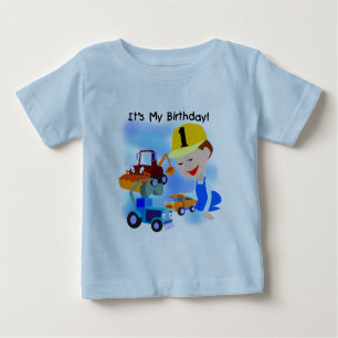 Kids Construction 1st Birthday T-shirts and Gifts
