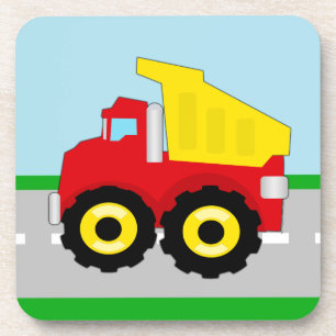 Kids Construction Dumptruck Coaster