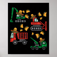 Kids Construction Truck Bulldozer Cinco De Mayo Ki
