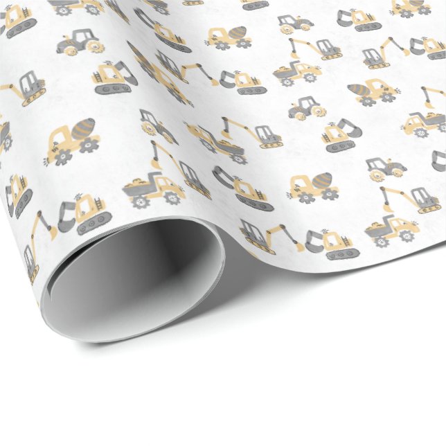kids construction wrapping paper (Roll Corner)