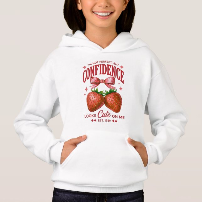 Kids cool pullover hoodie (Front)