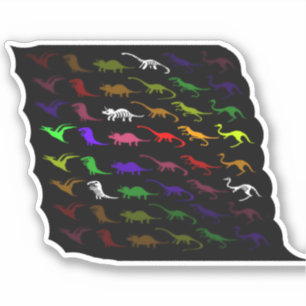 Kids cool rainbow colourful cute dinosaur