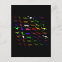 Kids cool rainbow colourful cute dinosaur