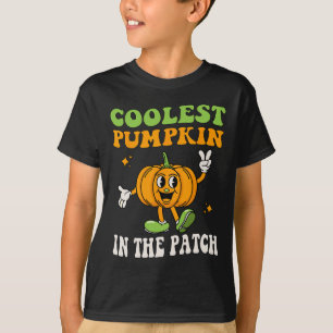 Kids Coolest Pumpkin In The Patch Halloween Toddle T-Shirt
